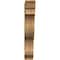 Ekena Millwork Funston Traditional Rough Sawn Bracket, Western Red Cedar, 6"W x 34"D x 38"H BKT06X34X38FST01RWR - alternate 2